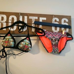 Xhilaration bikini set M top/S bottoms